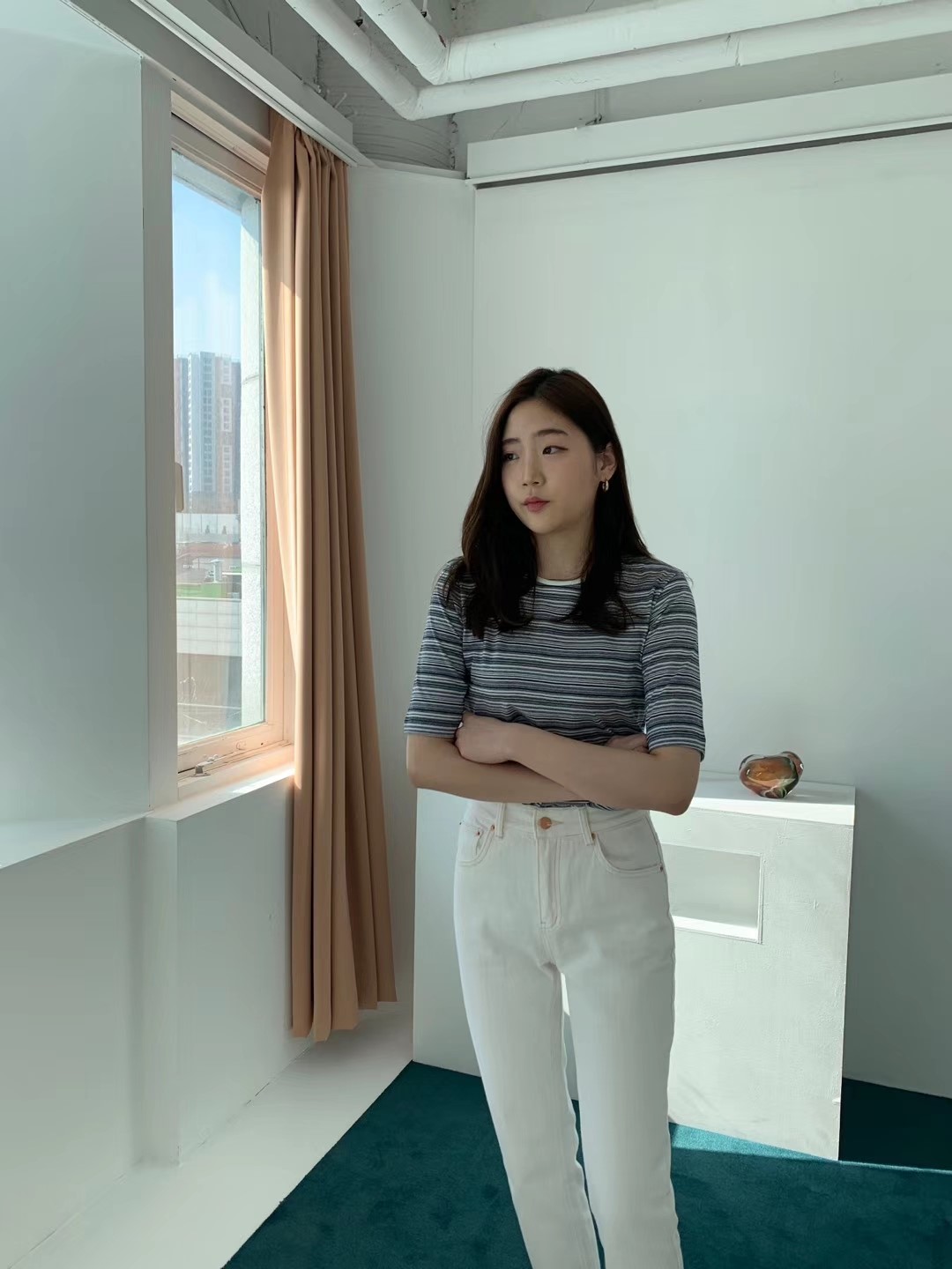蓝色