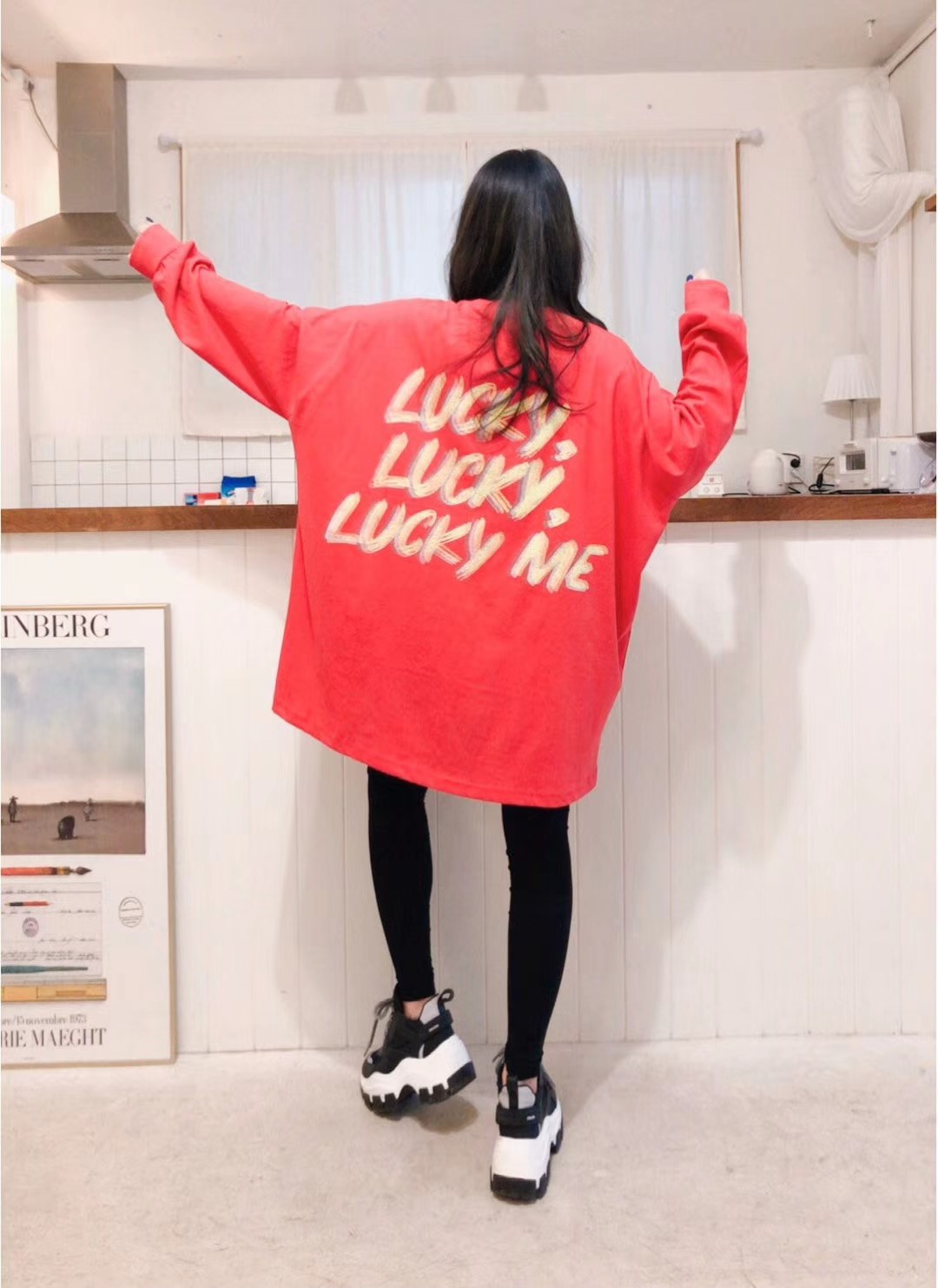 红色