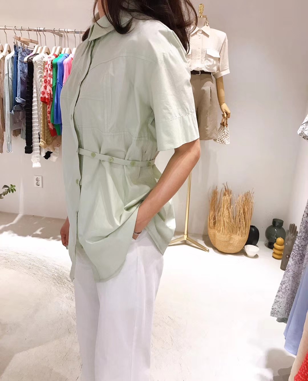 绿色