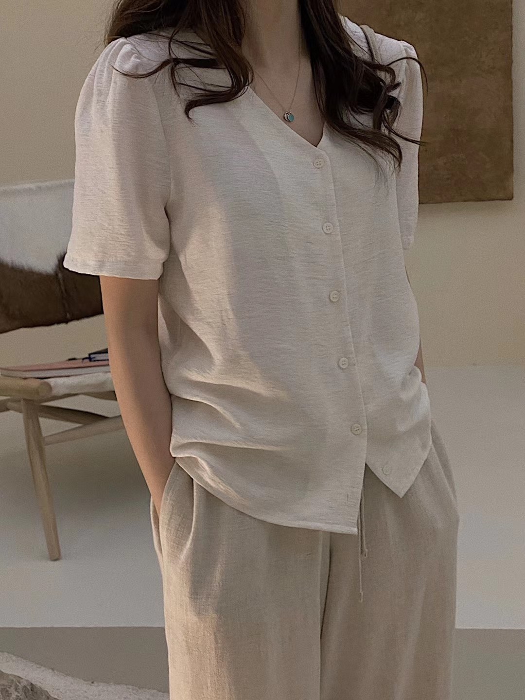 米色