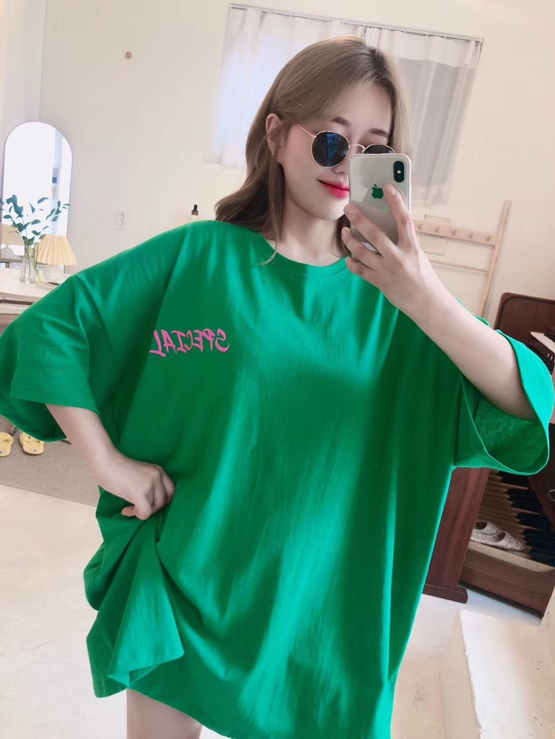 绿色
