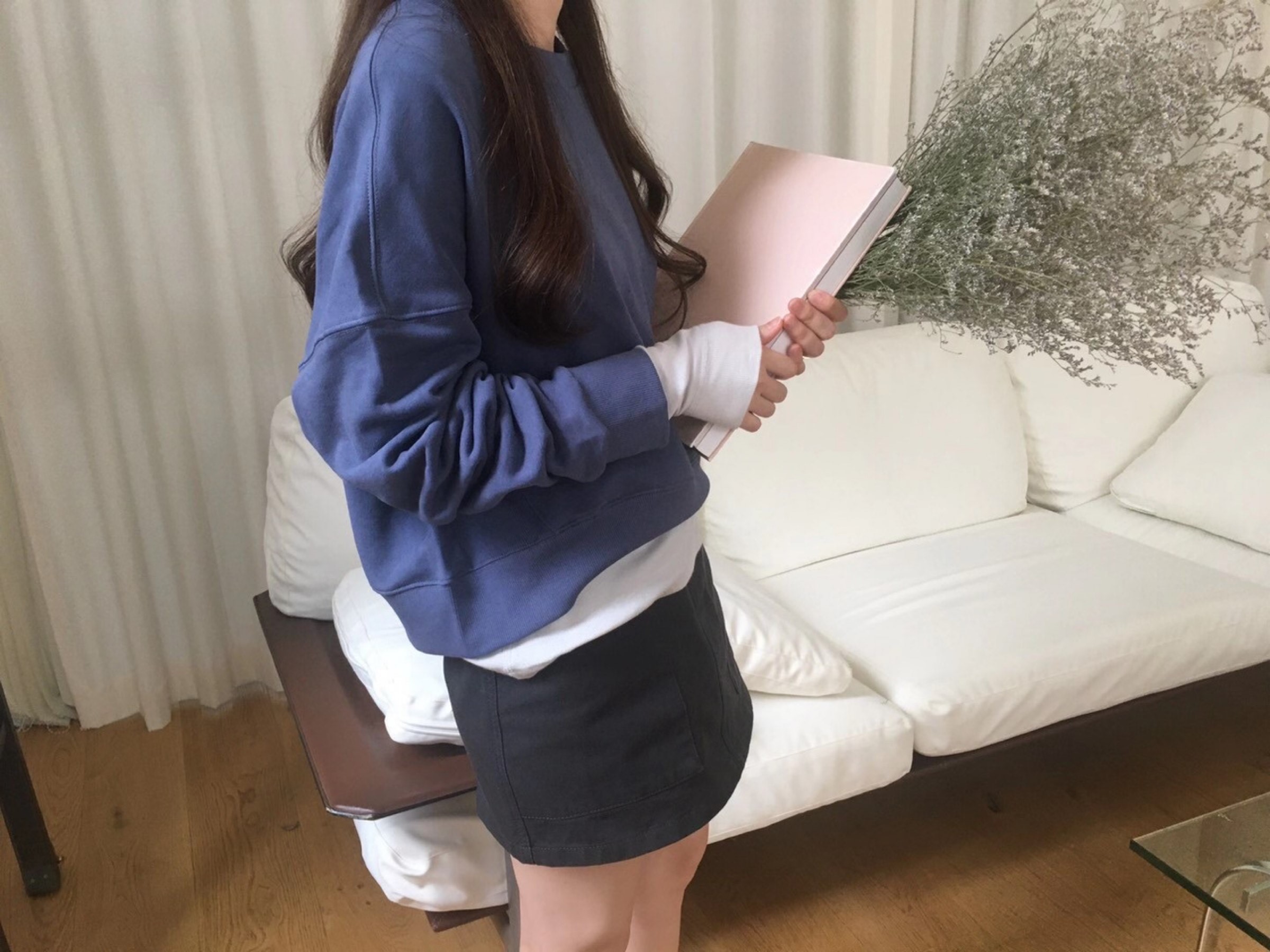 藏蓝色