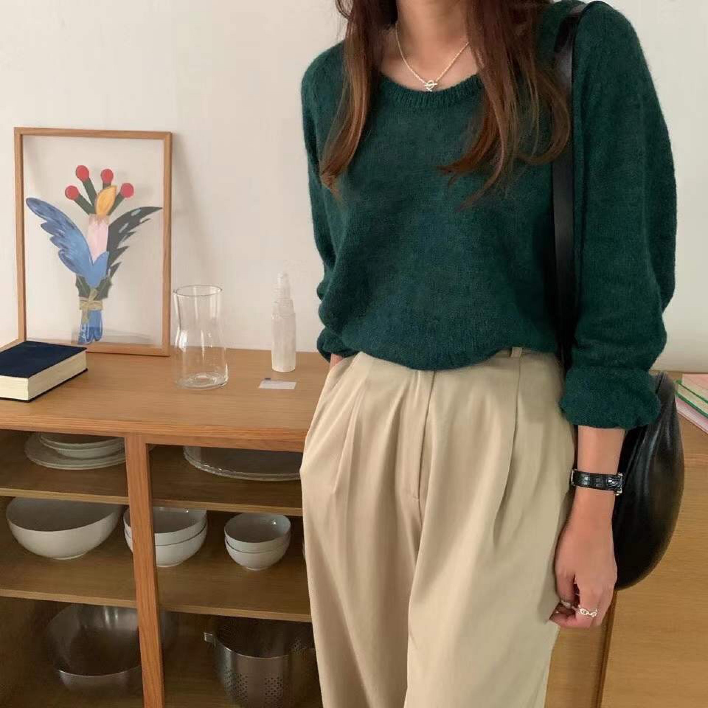 绿色