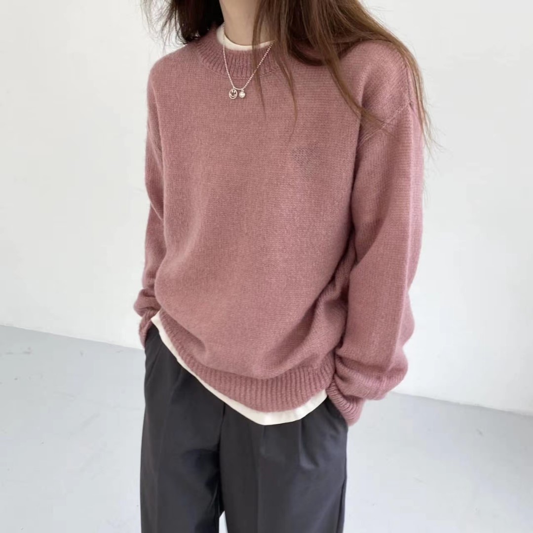 粉红色