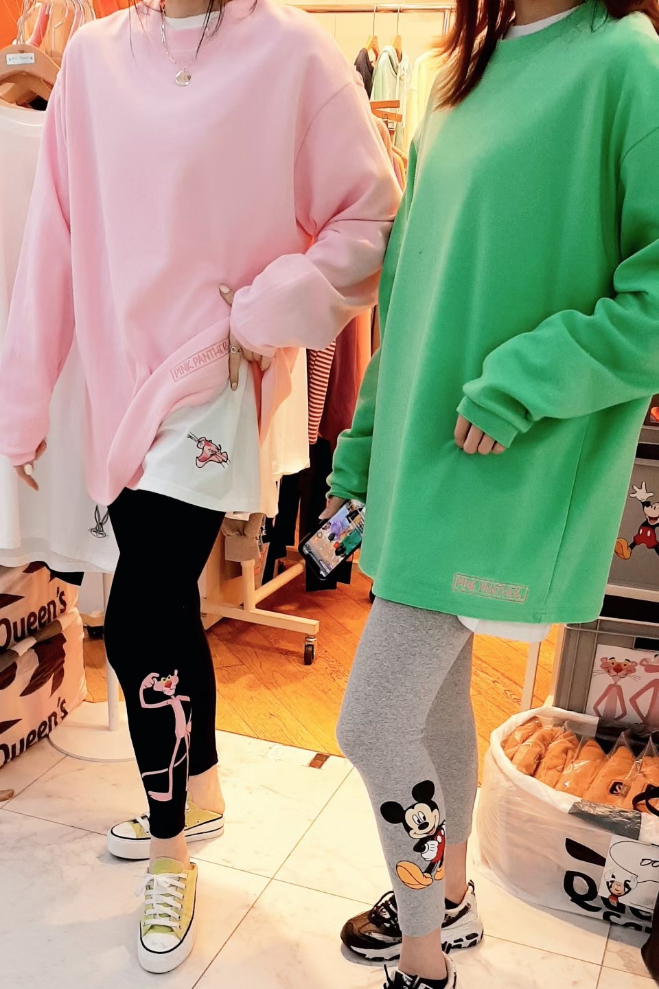 粉红色