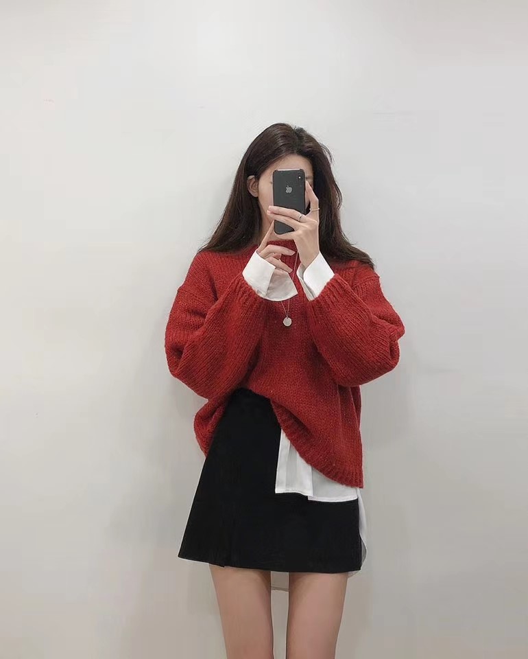 红色