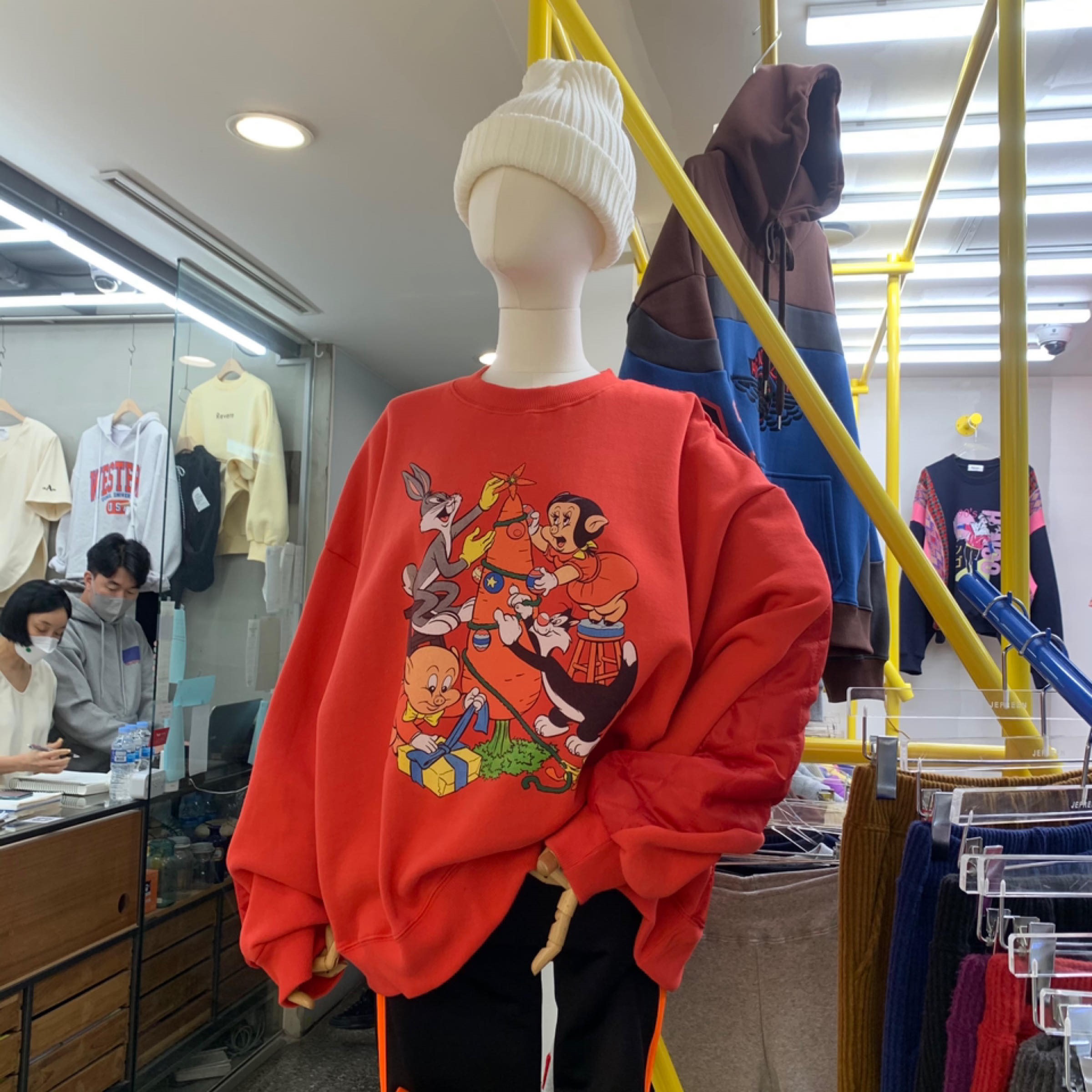 红色