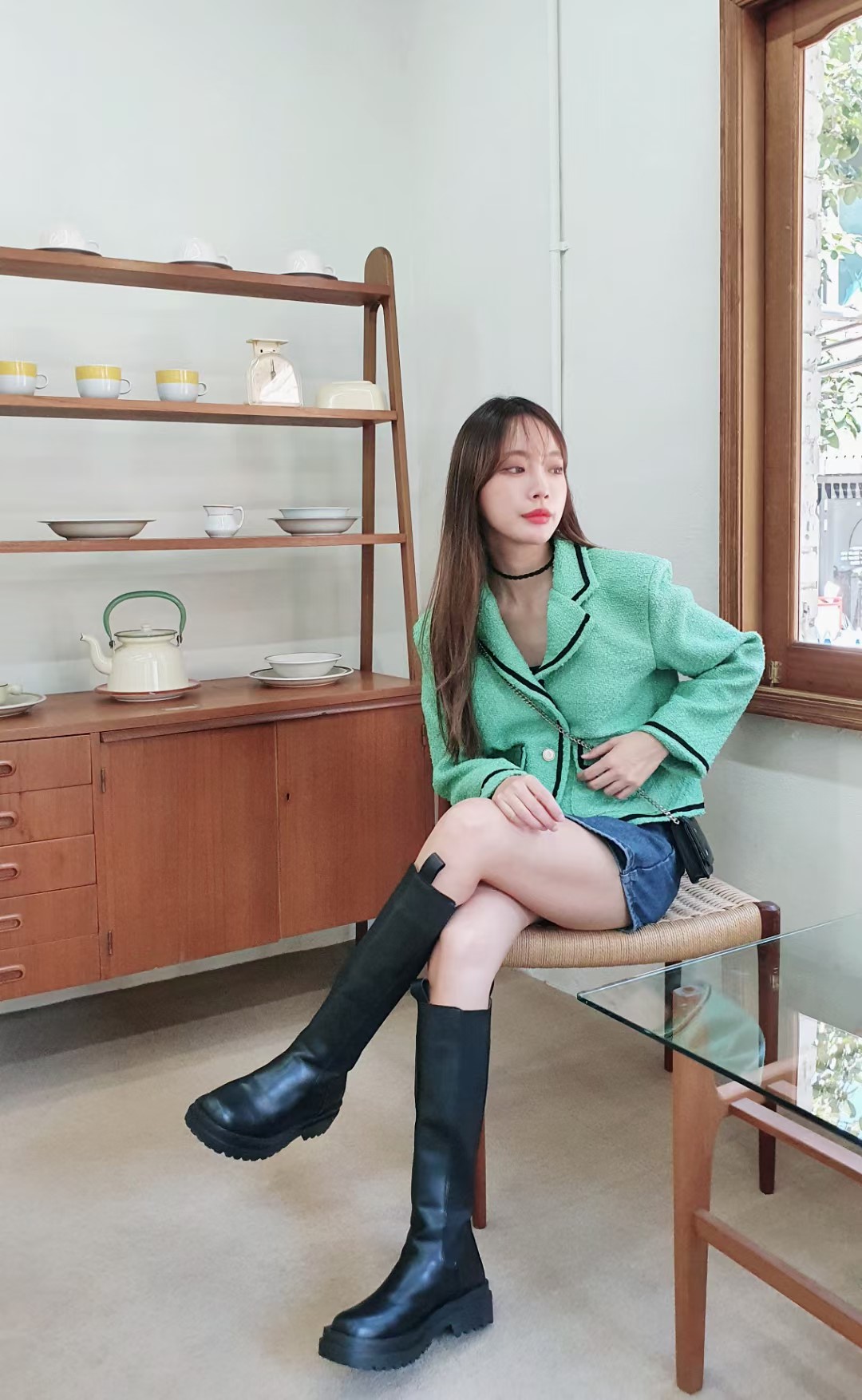 绿色