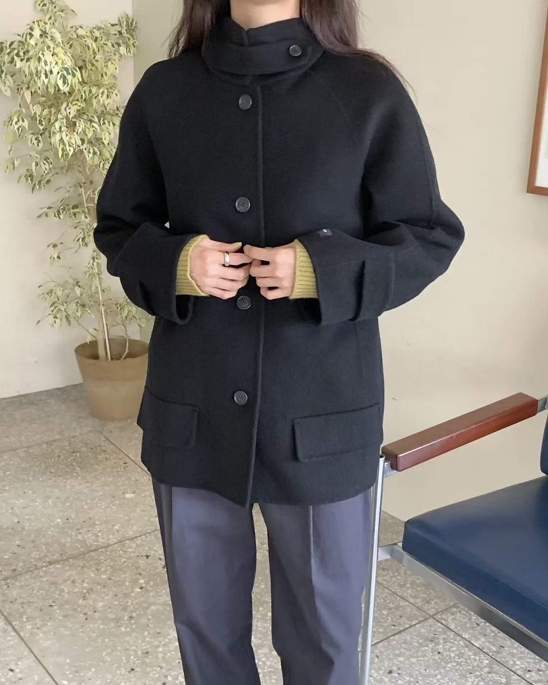蓝色