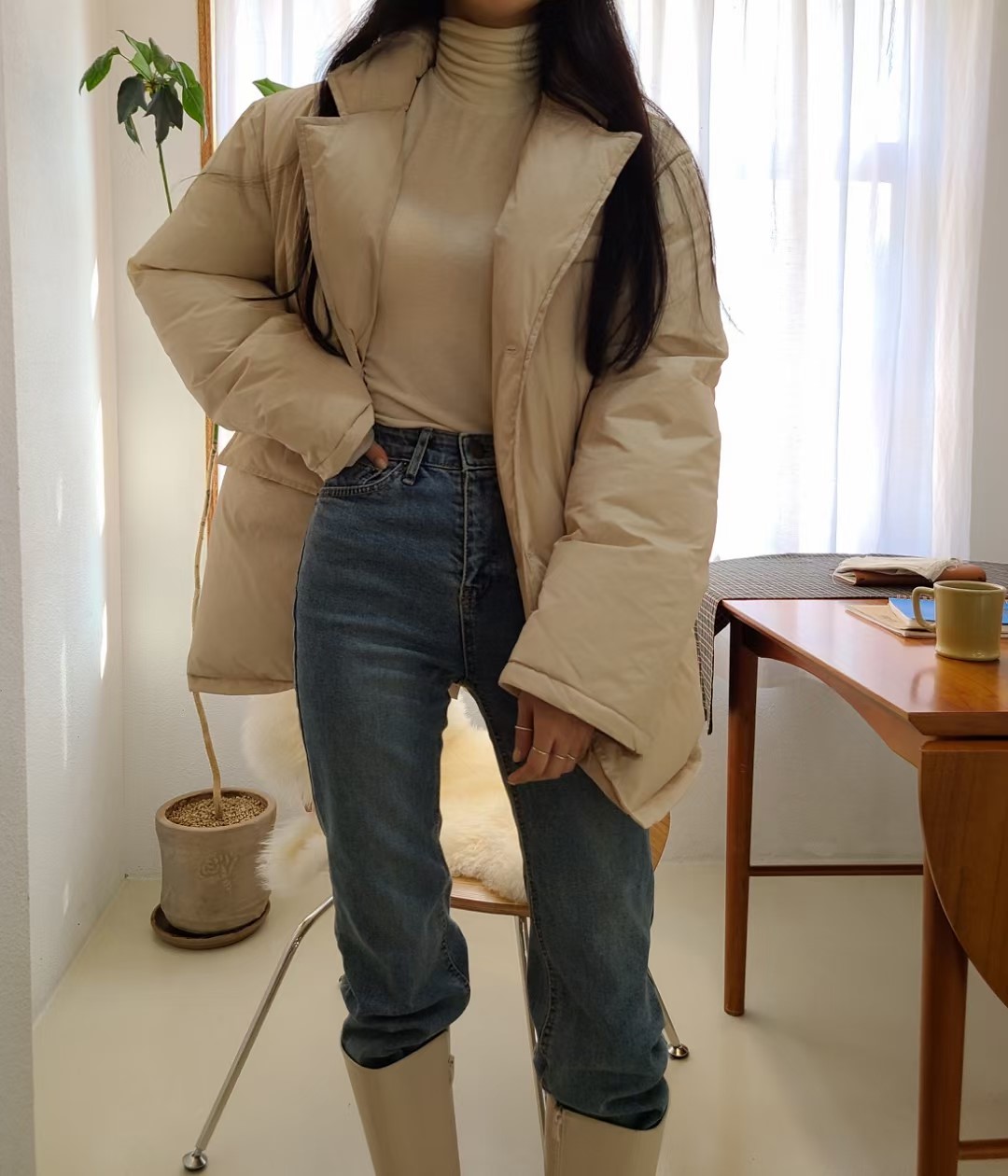 米色
