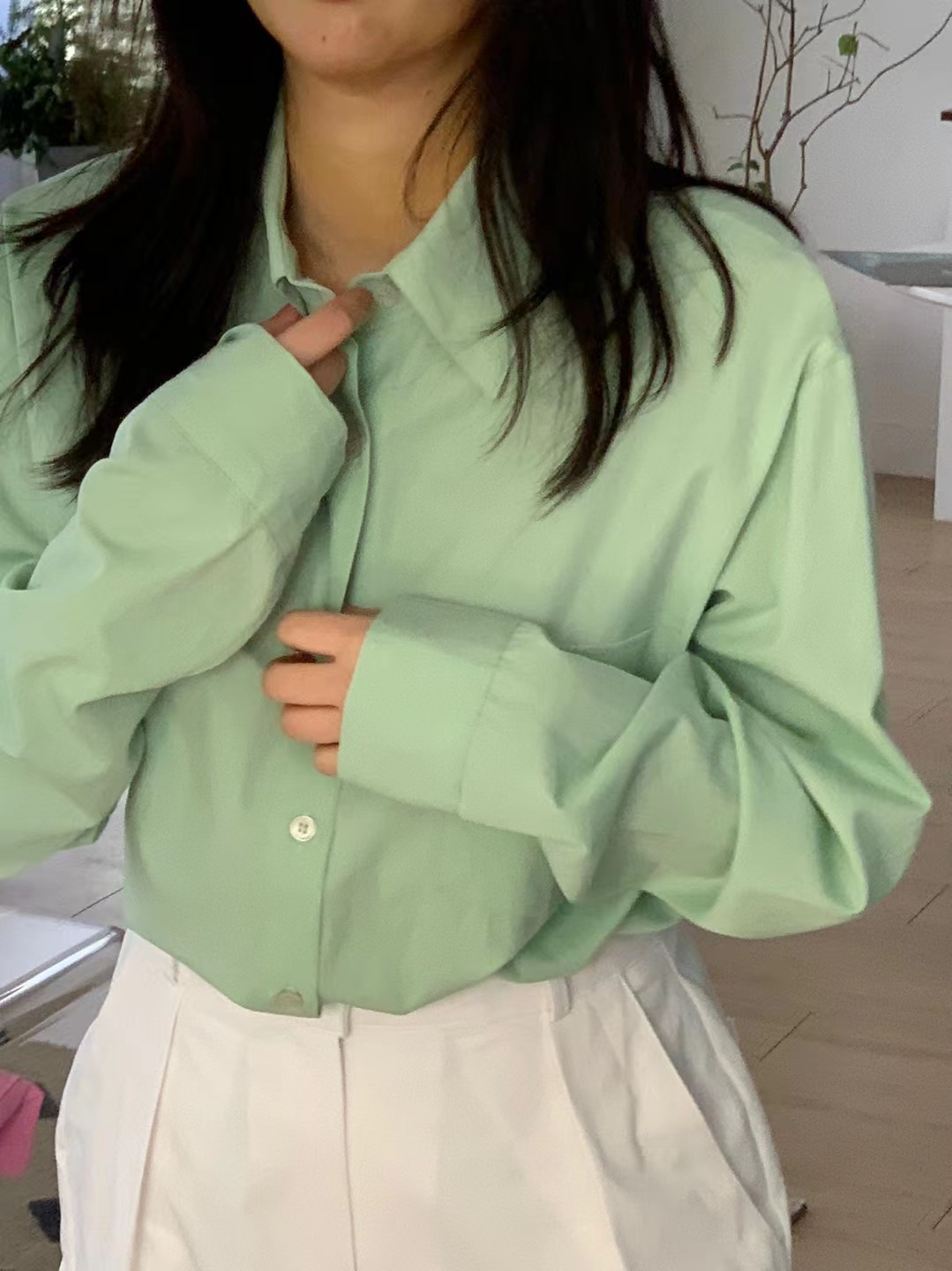 绿色