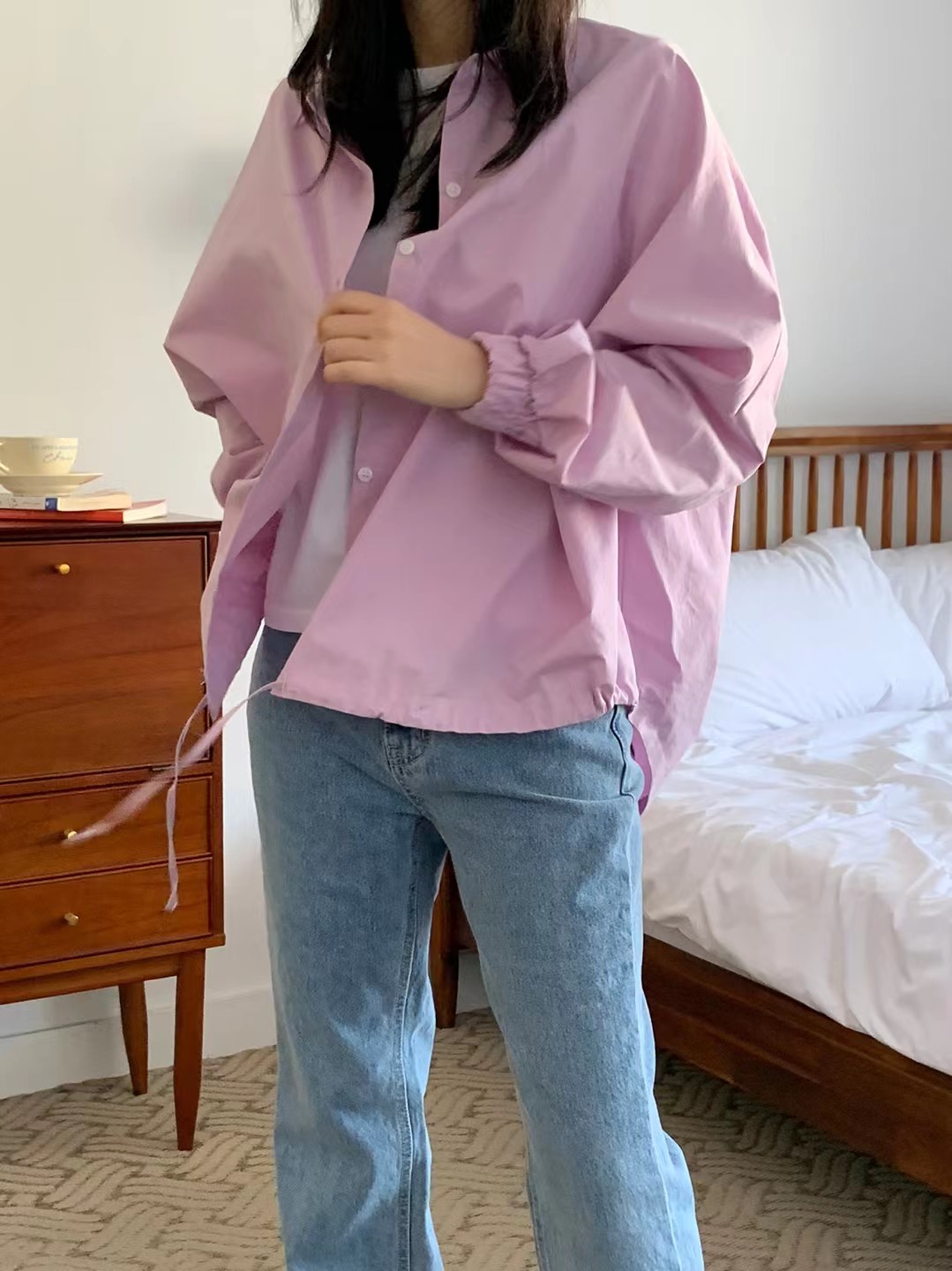 粉红色