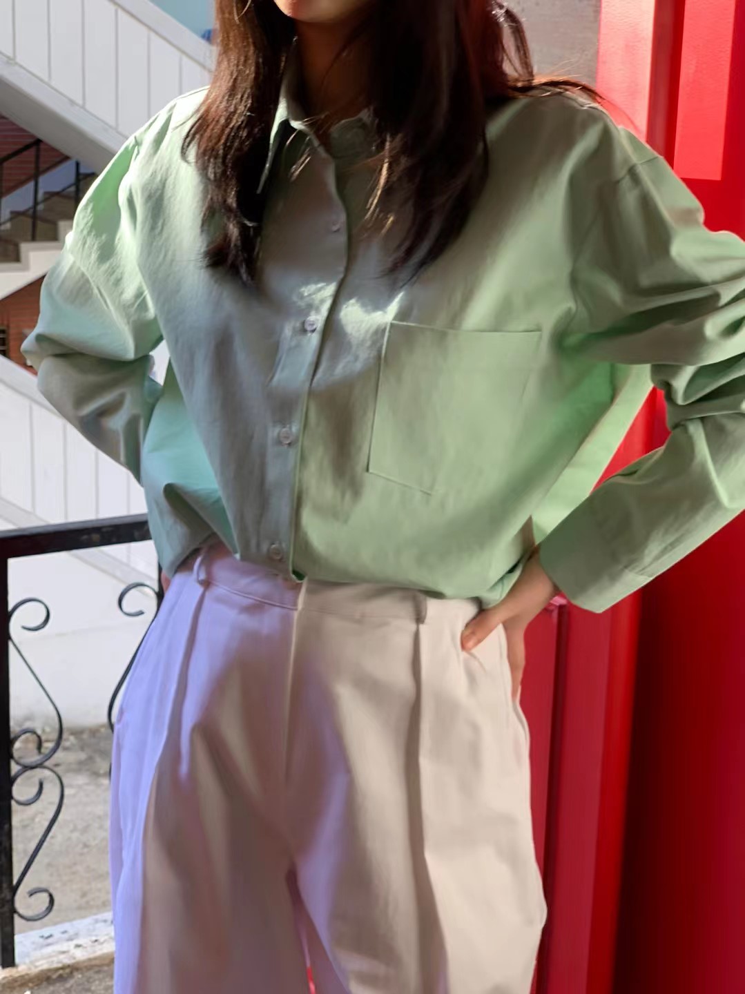 绿色