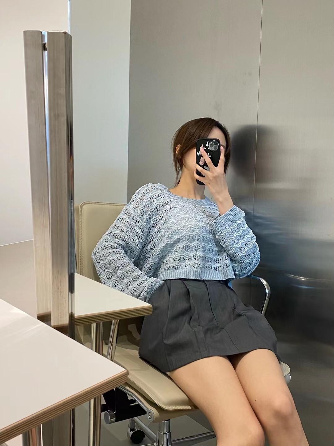 蓝色