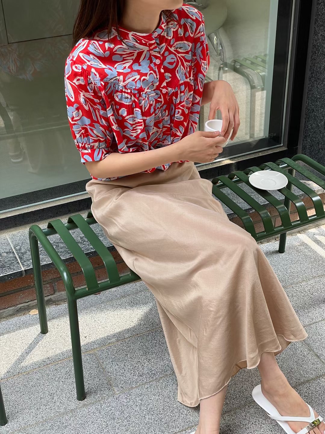 红色
