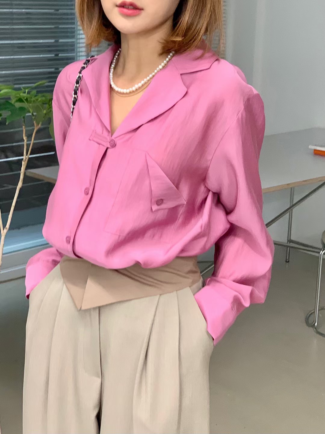 樱桃粉色