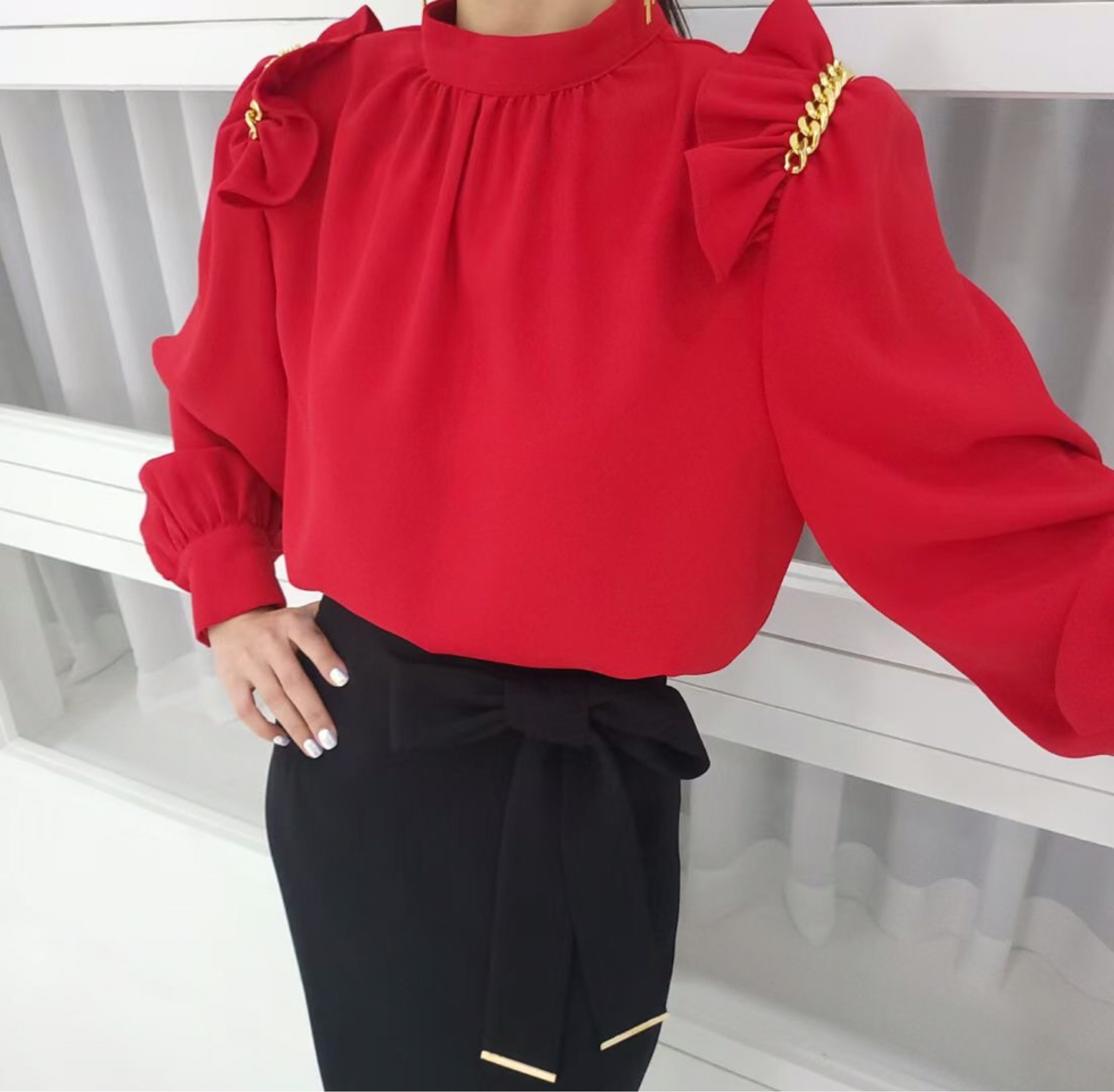 红色
