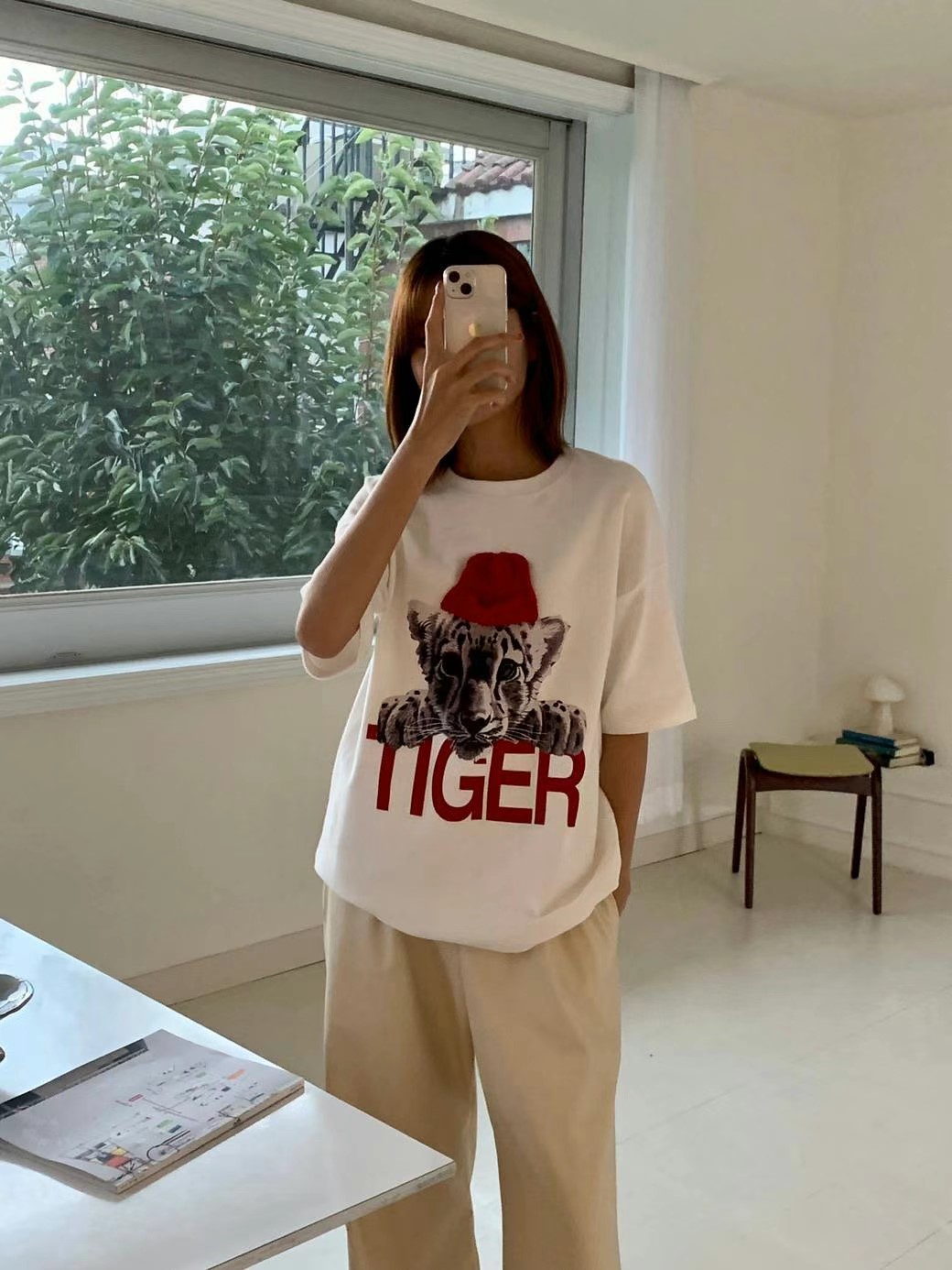 红色
