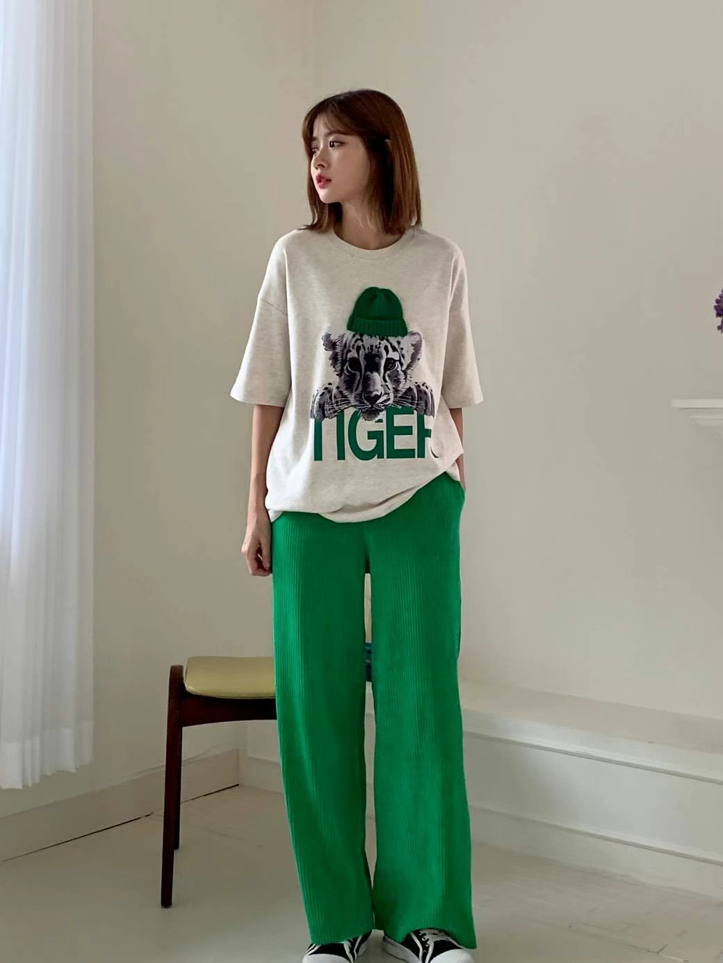 绿色