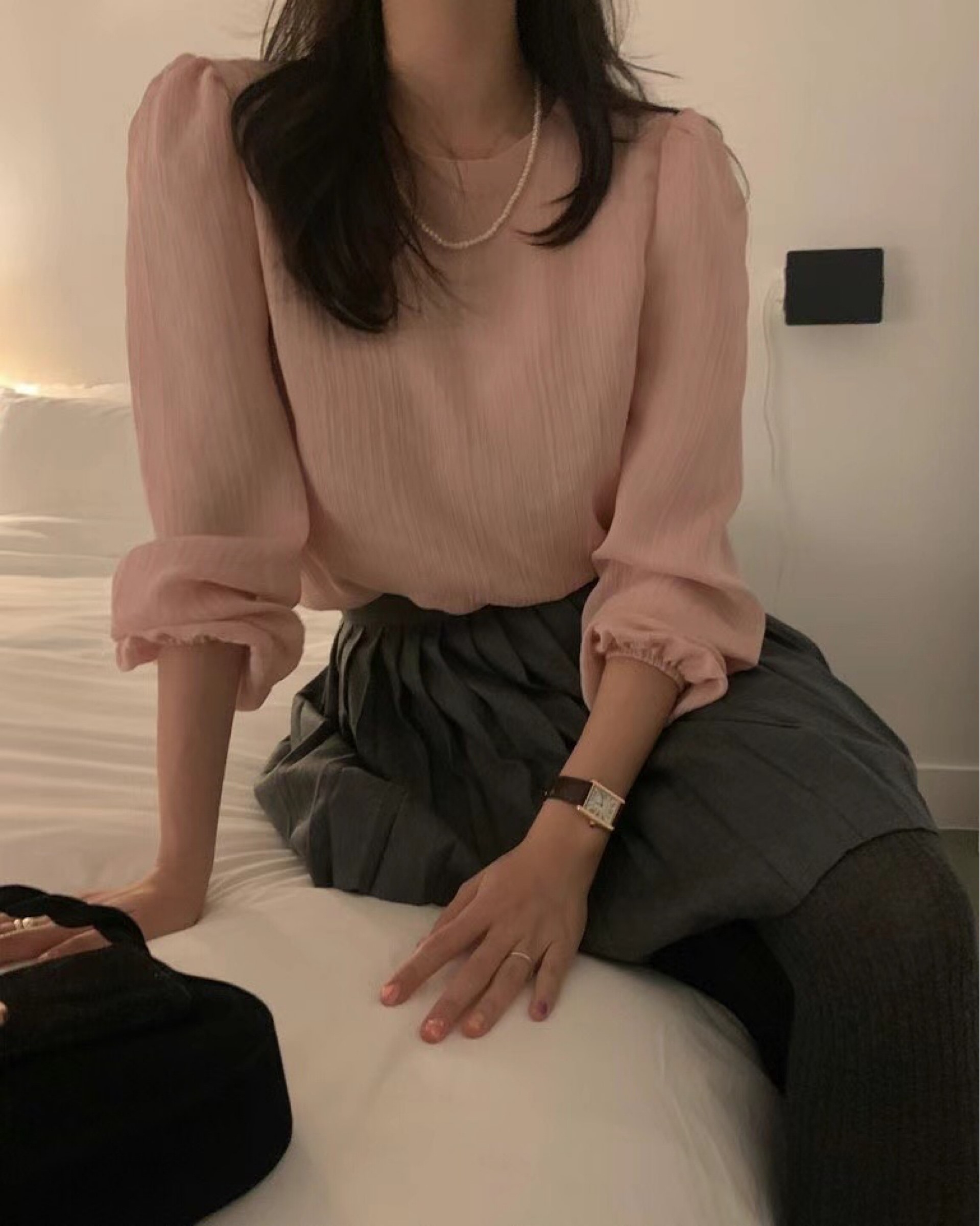 浅粉色