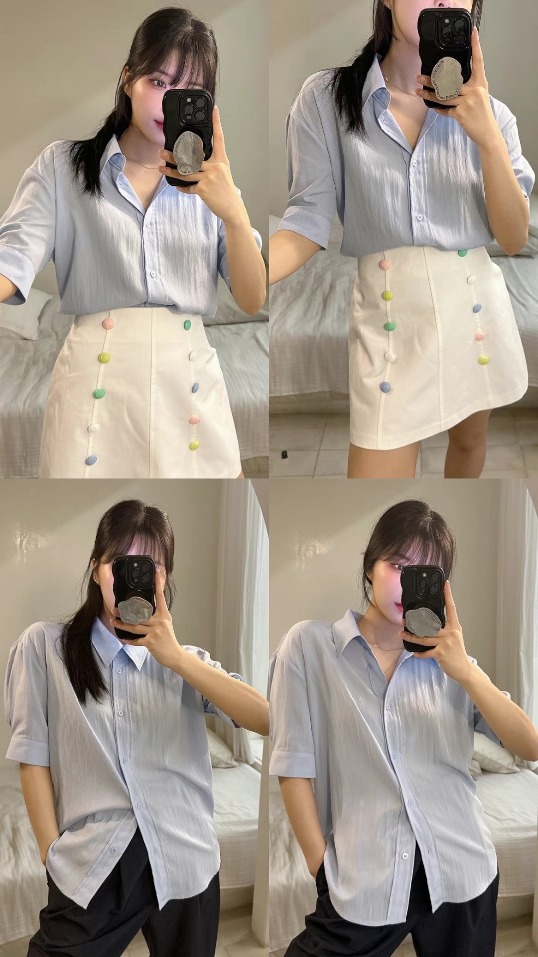 蓝色