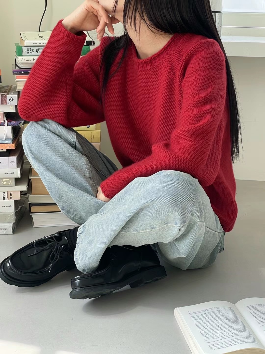 红色