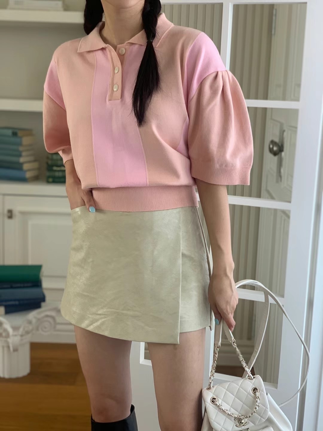 浅粉色