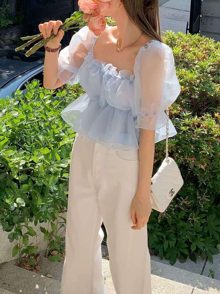 蓝色