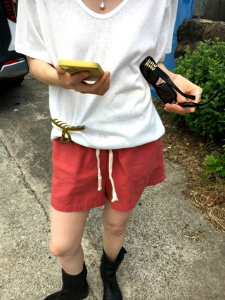 红色