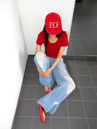红色