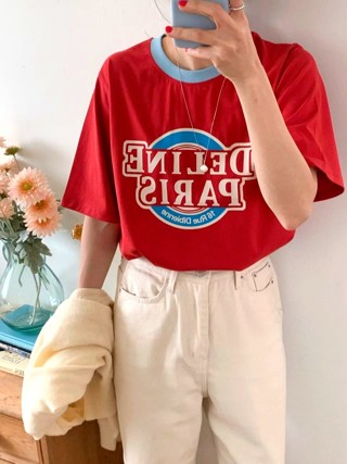 红色