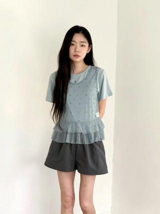 蓝色