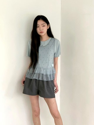 蓝色