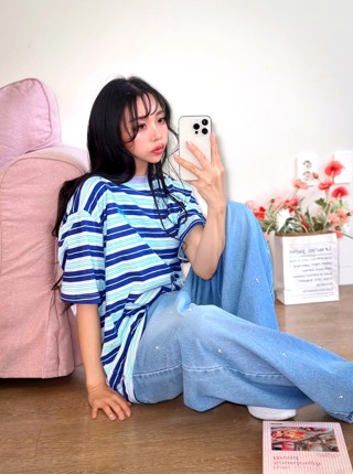 蓝色