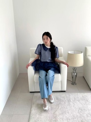 蓝色