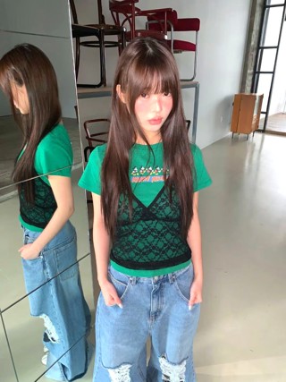 绿色
