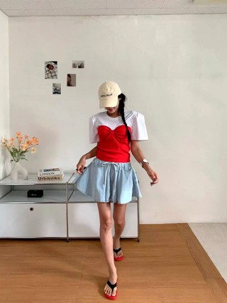 红色