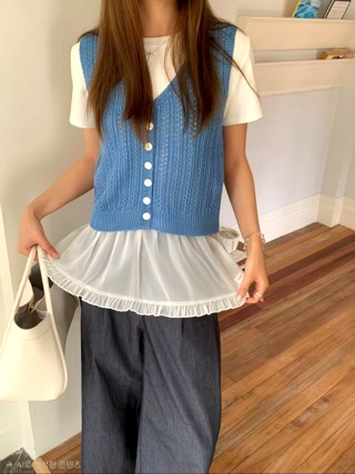 蓝色