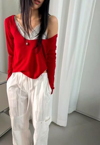 红色