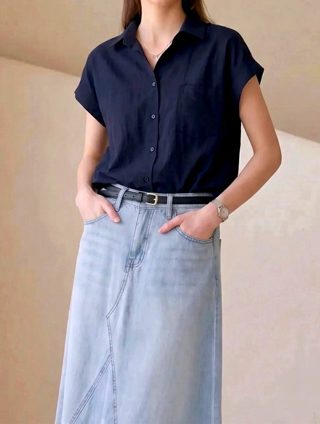 藏青色