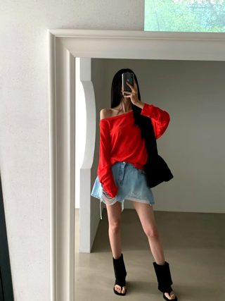 红色