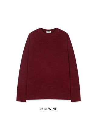 酒红色