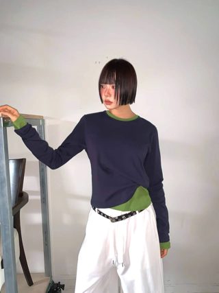 藏青色