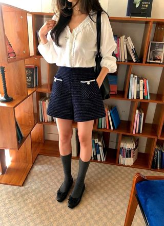 藏青色