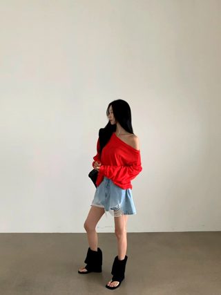 红色