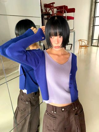 蓝色