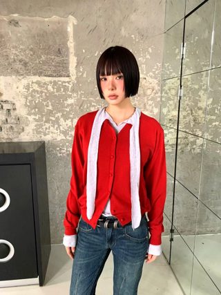 红色
