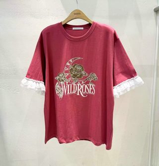 深粉色
