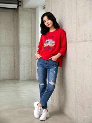 红色