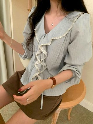 蓝色
